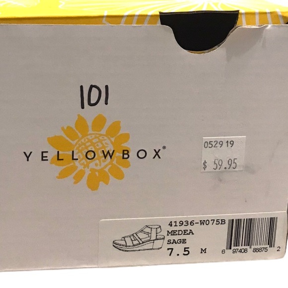 Yellow Box Wedges - Picture 5 of 5